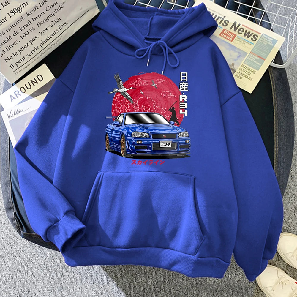 R34 Nissan GTR Hoodie