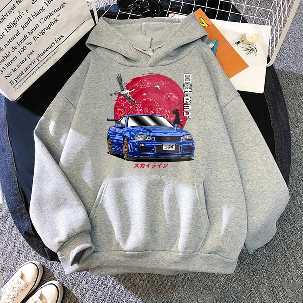 R34 Nissan GTR Hoodie