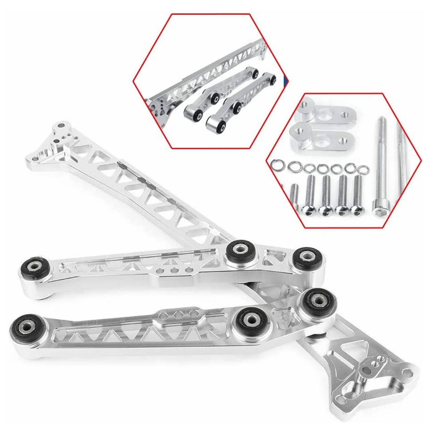 EG Civic Billet Lower Control Arms + Subframe Brace
