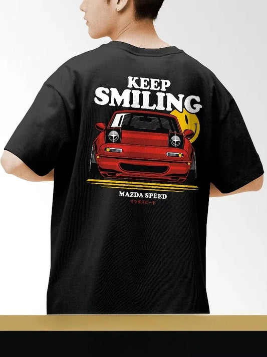 Mazda Speed Keep Smiling Miata T-shirt