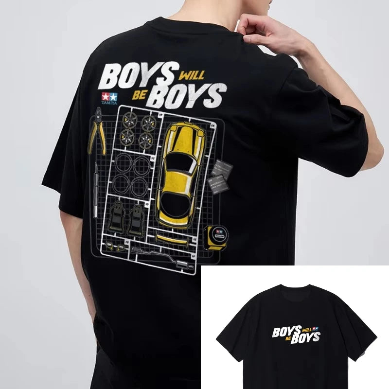 Boys will be Boys Model Car T-Shirt