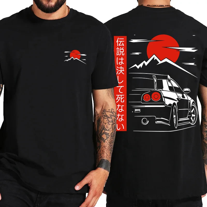 Mount Fuji R34 GTR T-Shirt
