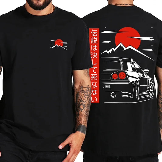 Mount Fuji R34 GTR T-Shirt