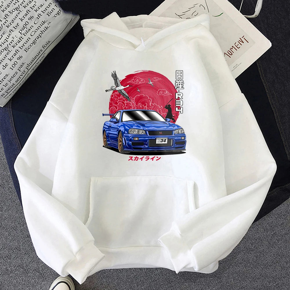R34 Nissan GTR Hoodie